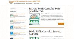 Desktop Screenshot of consultafgts.net